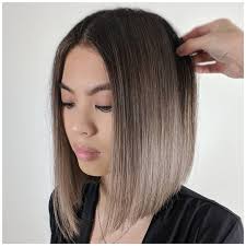 Straight Hair Hairstyles Medium Length Curly Hair Into Straight Hair How To Straighten Hair Naturally Blunt Bob Hairstyles Shot Hair Styles Bob Hairstyles