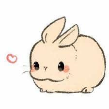 Tracez une forme ovale avec une ligne au milieu. Epingle Par Pumpkin Sur Emojis Stickers Estampitas Y Pegantinas Dessin Animaux Mignons Dessin Kawaii Dessin Lapin