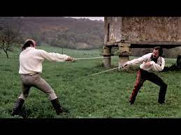These two weren't bitter rivals,. The Duellists Realistic Movie Sword Fight Youtube
