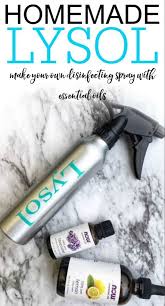 Lysol Fait Maison In 2020 Cleaning Spray Diy Sprays Cleaners Homemade