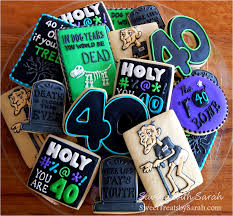 40th Birthday Cookie Cake Ideas Cookie Catch Up 40th Birthday Funny 40th Birthday Themes Husband 40th Birthday