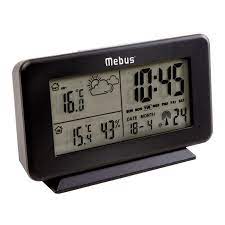 The mebus bluetooth® thermo / hygrometer transmits temperature and humidity via bluetooth® technology to your smartphone or tablet pc. Mebus 40698 Funkgesteuerte Wetterstation Kaufland De