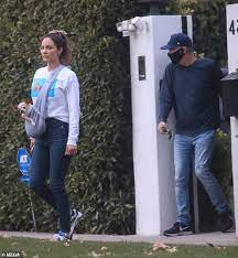 Katharine Mcphee 36 And David Foster 70 Step Out For A Romantic Stroll Daily Mail Online
