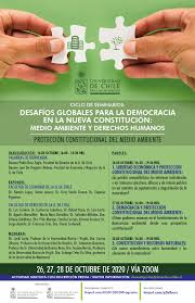 La democracia suministra un medio para la protección y el ejercicio. Del 26 Al 28 De Octubre Ciclo De Seminarios Desafios Globales Para La Democracia En La Nueva Constitucion Medio Ambiente Y Derechos Humanos Centro De Ciencia Del Clima Y La Resiliencia Cr2