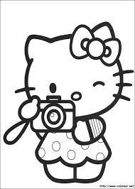 Dibujos Hello Kitty Para Colorear Hello Kitty Para Colorear Dibujos De Hello Kitty Hello Kitty Imagenes