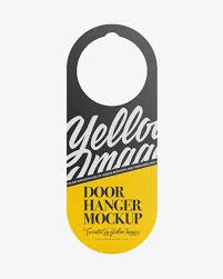 Download Door Hanger Mockup Free Download Free Psd Mockup All Template Design Assets