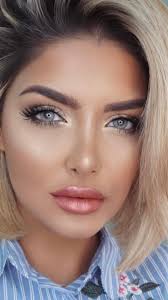 Blue Eyes Blonde Hair Perfect Makeup Makeuptutorialforbrowneyes Natural Prom Makeup Blonde Hair Blue Eyes Dewy Makeup Look