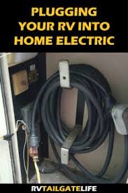 Hello, the answer is no. Plugging Your Rv Into Your Home Electric System Rv Tailgate Life