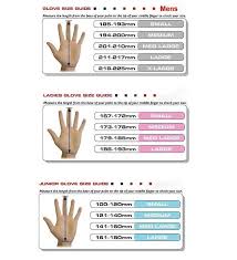 A word about online size charts: Size Guide Designer Golf Gloves