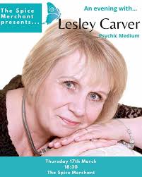 About Lesley Carver, Psychic Medium in Basingstoke Hampshire UK