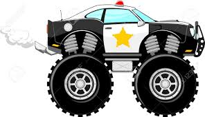 Il peut la faire rouler sur le sol selon un itinéraire précis, ou la faire accélérer rapidement en la tirant en arrière. Monstertruck Voiture De Police 4x4 Dessin Isole Sur Fond Blanc Banque D Images Et Photos Libres De Droits Image 20358720