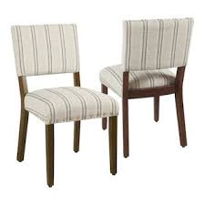 Homepop Striped Dining Chair 2 Piece Set Kohls In 2020 Striped Dining Chairs Side Chairs Dining Dining Chairs