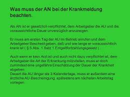 Arbeitgeber kann attest schon ab dem ersten tag verlangen. Entgeltfortzahlung Im Krankheitsfall Ppt Video Online Herunterladen