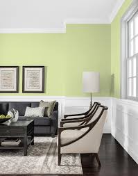 This sprightful clean green paint color is a jungle themed inspired color. Lime Crush Johnstone S Interior Paint Colours