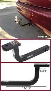 Curt Class Ii Drawbar 5 Rise 11 5 8 Long 3 500 Lbs Curt Trailer Hitch Ball Mount C45015 Trailer Hitch Trailer Boat Stands