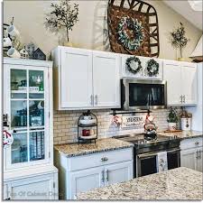 Be creative and think of the different rooms you could decorate with the white kitchen cabinet decor ideas. 9 Best Top Of Cabinet Decor Ideas And Decorating Tricks Home Design Ideas