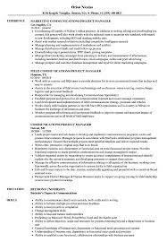 Project managers are tasked with driving initiatives, like product rollouts or program implementations. Communications Project Manager Resume Samples Velvet Jobs