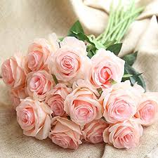 Check spelling or type a new query. Amzali Artificial Flowers Real Looking Fake Roses Long Stem Silk Artificial Rose Flowers Home Decor For Bridal Wedding Buy Online In Bahrain At Bahrain Desertcart Com Productid 101149251