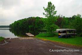 With a fantastic dinner for my birthday. Moose Lake State Park Campsite Photos Reervations Camping Info