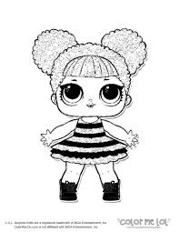 Lol Doll Coloring Pages Queen Bee Guide At Coloring Pages Api Ufc Com Omg fashion dolls are big siblings to our favorite tots, and they've got style! lol doll coloring pages queen bee guide
