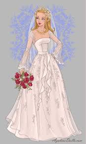 Pin By Rachel Smith On Slubne Ilustracje Disney Princess Wedding Disney Princess Wedding Dresses Disney Princess Fashion