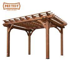 Have a question about Backyard Discovery 10 ft. x 12 ft. Cedar Pergola? -  Pg 4 - The Home Depot