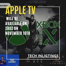 Apple Tv Will Be Available On Xbox One Series S And Series X On November 10th In 2020 Apple Tv Apple Kids Library