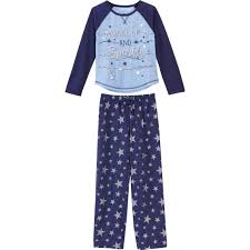 Nautica Girls Wake Up 2 Pc Pajama Set Girls 7 16