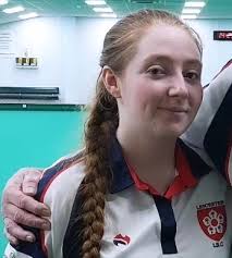 COUNTY FINALS The NextGen Bowlers taking the Accolades in Ladies Singles  and U16s Singles... LADIES SINGLES LEICESTERSHIRE CHAMPION Kat Bowman in a  21-7 Convincing Victory vs Sally Ann from Barwel IBC. Due
