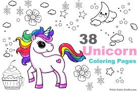 You will find high quality and great free unicorn coloring books. Adorable Cute Baby Unicorn Coloring Pages Coloring And Drawing