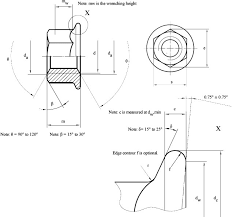 Metric Hex Flange Nut Dimensions Fine Pitch Thread