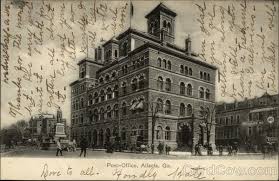 Post Office Atlanta Ga Old Postcards Postcard Postcard Collection