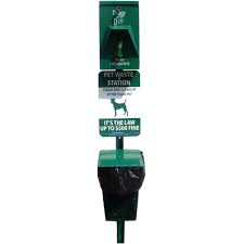We are now accepting cash again. Namco Doggy Do Pet Waste Station Complete Pole Included 2129p The Home Depot