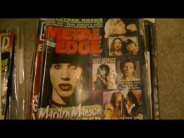 Marilyn manson asistió al estreno de color de otros mundos protagonizada por su gran amigo nicolas cage aint96. Rare 18 Marilyn Manson 90s Magazine Covers Youtube