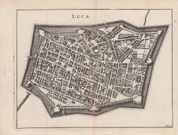La versione del tuo browser non è aggiornata. 1703 Antica Carta Mappa Di Lucca La Puntasecca Stampe Antiche