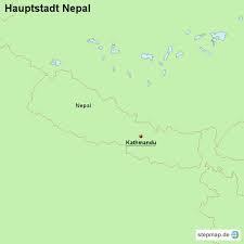 नेपाल nepāl) () ist ein binnenstaat in südasien. Stepmap Hauptstadt Nepal Landkarte Fur Nepal