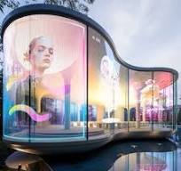 Digital LED Screens - Transparent Soft Film — Display ...