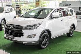 It is available in 7 colors, 3 variants, 1 engine, and 1 transmissions option. Gallery Toyota Innova 2 0x Priced At Rm132 800 Paultan Org