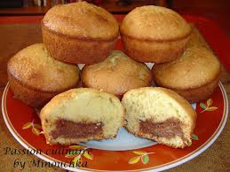 Mini Gateau Au Coco Coeur Nutella Passion Culinaire By Minouchka