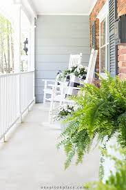 Welcome to our backyard deck ideas picture gallery. Black And White On The Front Porch On Sutton Place