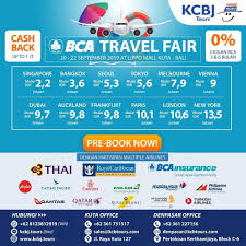 Bca is a member of indonesia deposit insurance program. Travel Fair Terbesar 2019 Yang Kcbj Tours And Travel Facebook