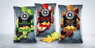 Red Rock Deli Chip Packaging Food Packaging Design Packaging Snack