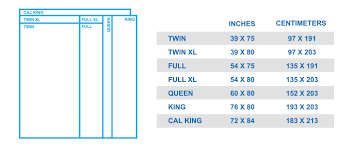 Mattress sizes and dimensions chart. Mattress Size Chart Webttress ì›¹íŠ¸ë¦¬ìŠ¤