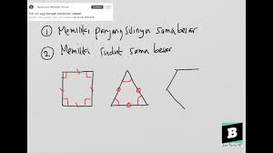 Ciri Ciri Segi Banyak Beraturan Adalah Youtube