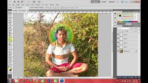 how to apply face makeup in photo cs5