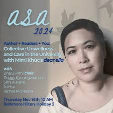 folks heading to ASA this week: come hang out with us at my book panel