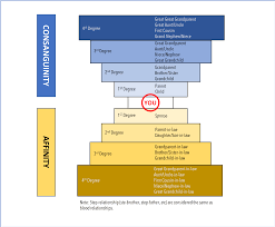 4th degree of consanguinity diagram 2019