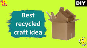 If you can get cardboard of 1 or 1.25mm, go with that instead. Cardboard How To Make A Gift Box Using Cardboard Cardboard Box Recycled Crafts Diy Projects Youtube