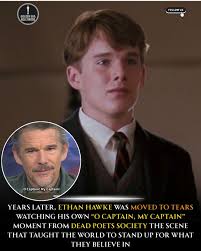 When Dead Poets Society premiered in 1989, it wasn't just another coming of  age film it became a movement of inspiration and rebellion, forever etched  in cinematic history. Among its young stars