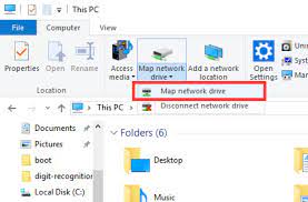 Select this pc from the left pane. Map Network Drives To Windows